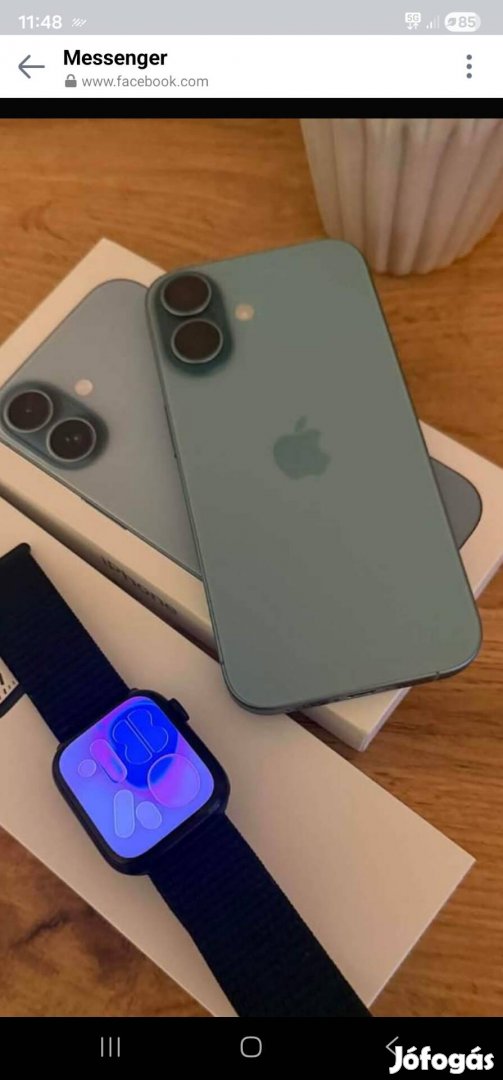 iphone 16 128 GB független apple watch 7 series óra