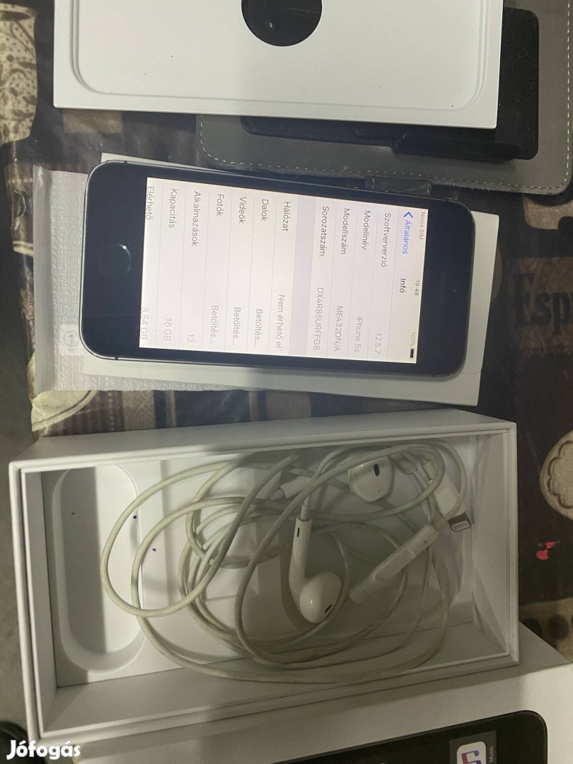 iphone 5s fekete Kártyafüggetlen