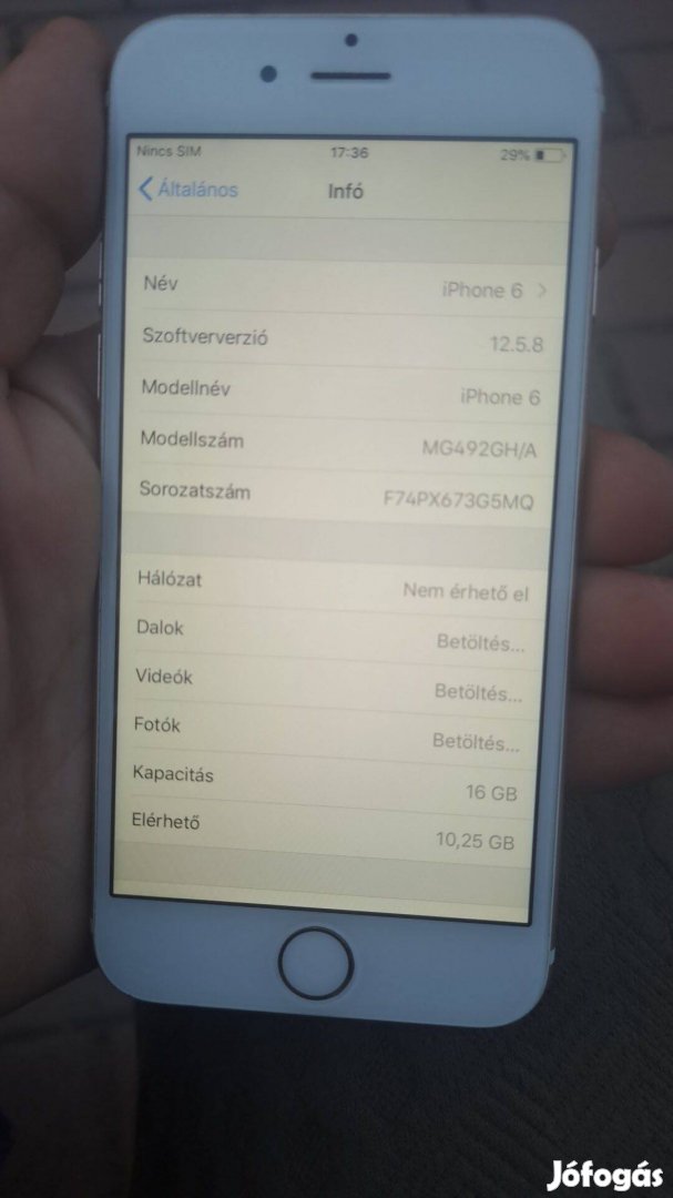 iphone 6 megbizható szép álapotban