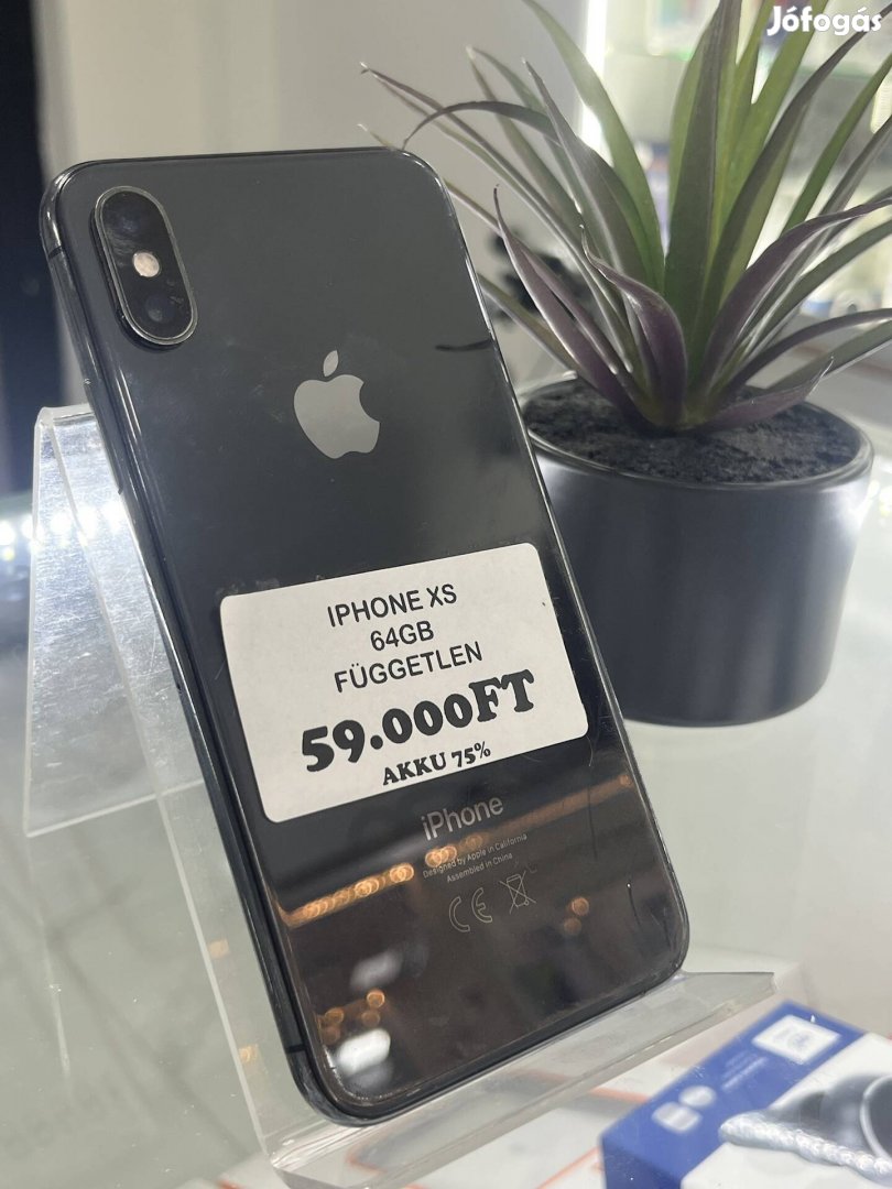 iphone XS 64GB Kártyafüggetlen