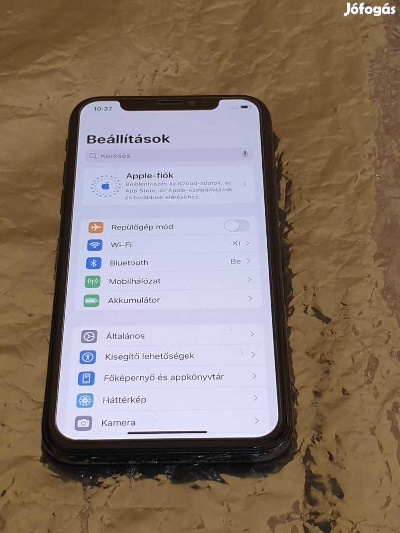 iphone XS 64gb Független, 100% akkuval, fóliás,tokkal