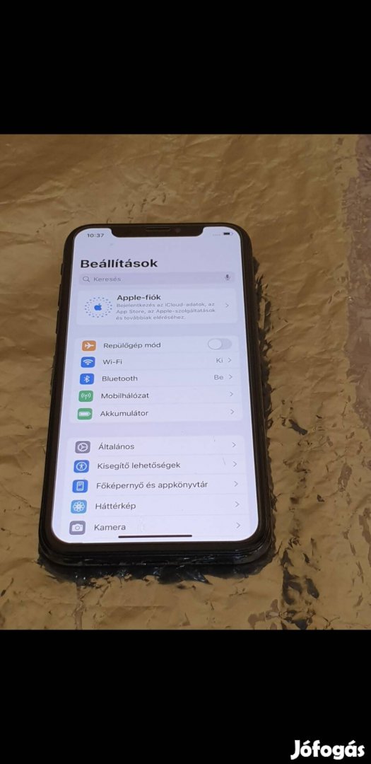 iphone XS 64gb, 100% akkuval,fóliás+tok, Független