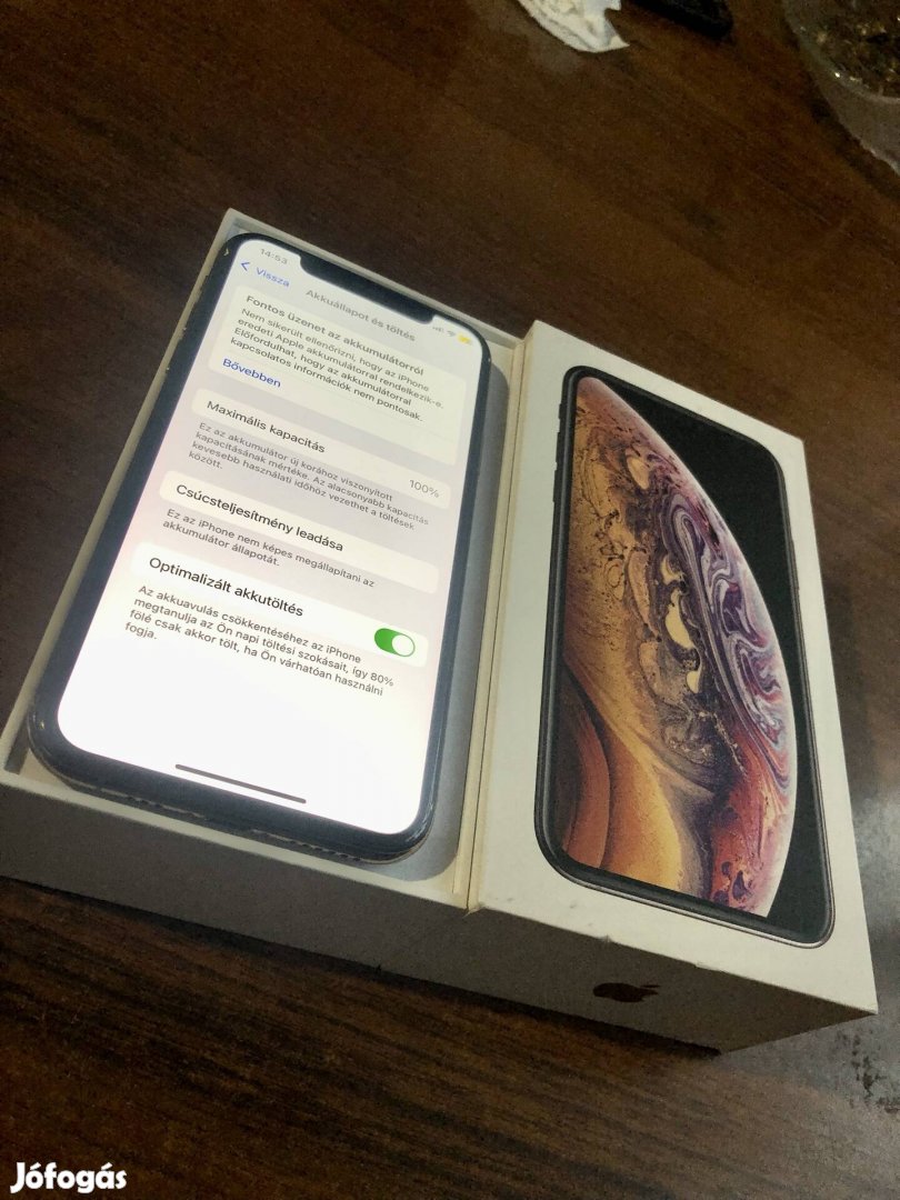 iphone XS Gold Független 