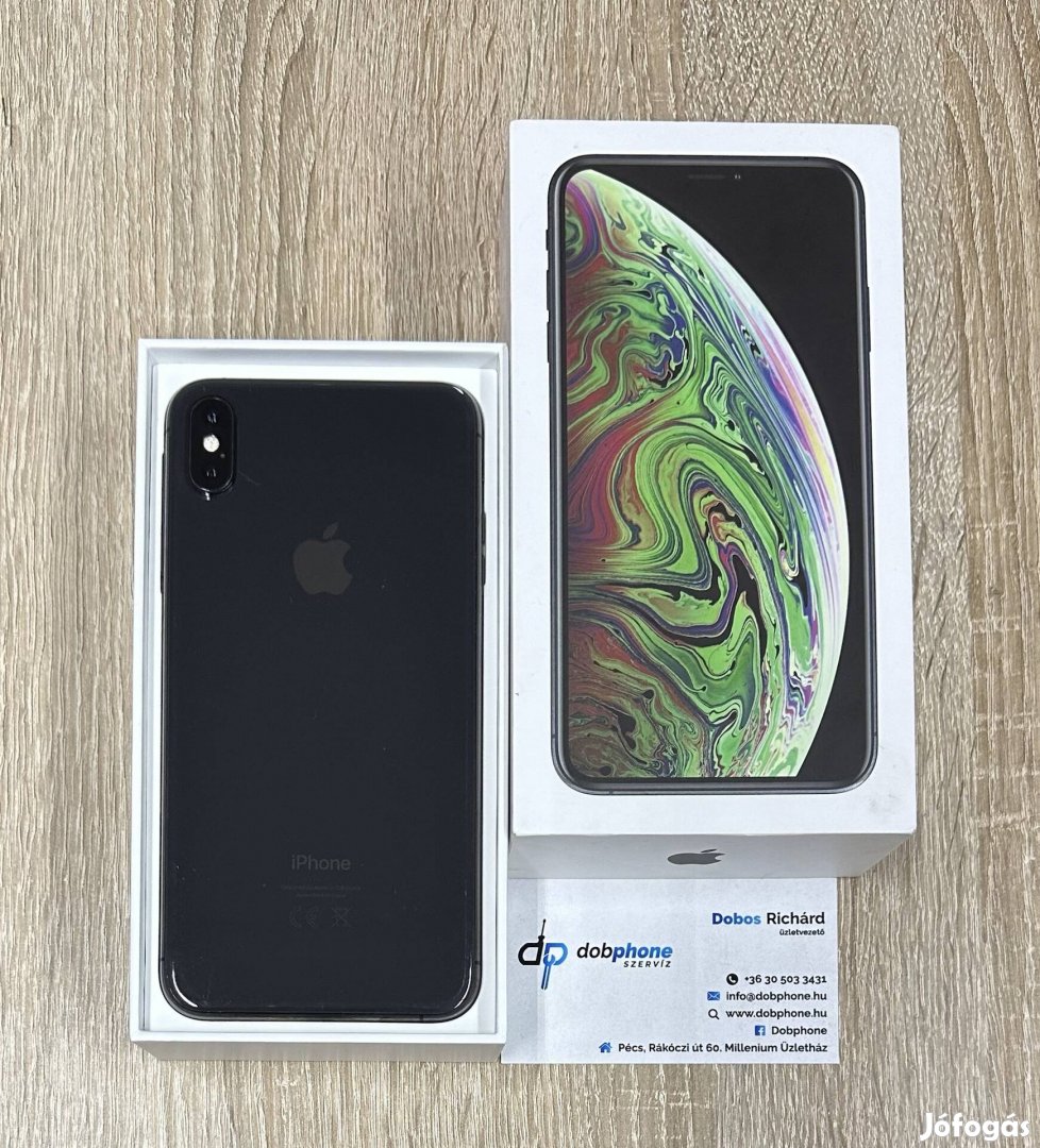 iphone XS Max 64GB Független Space Gray