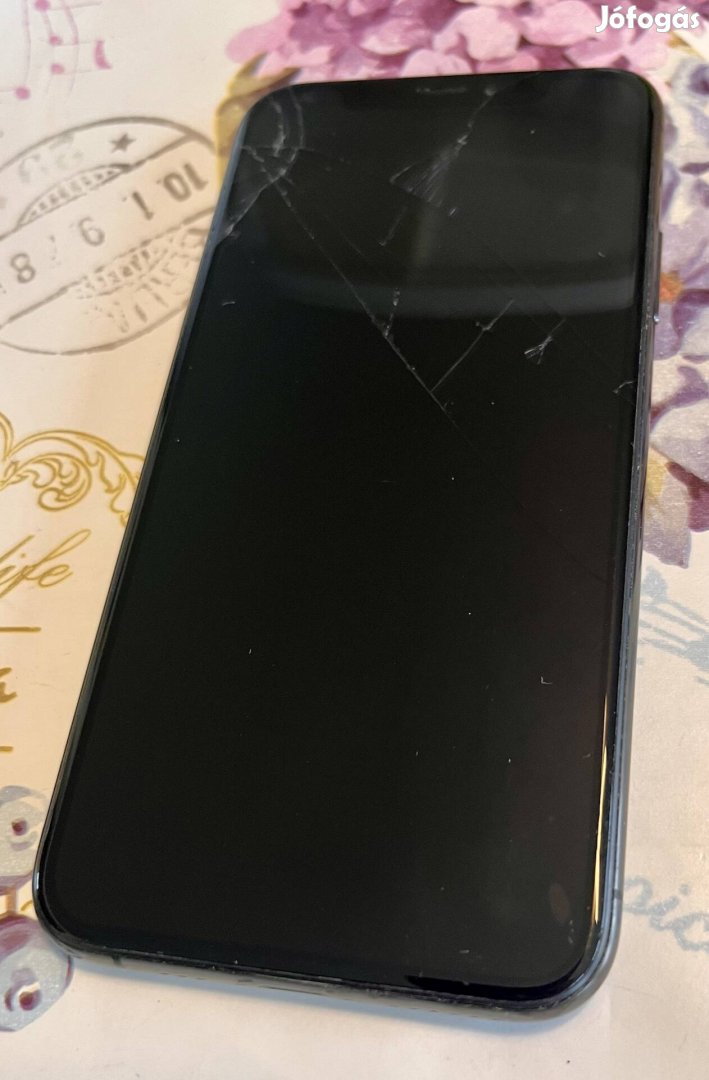 iphone XS fekete 256 GB