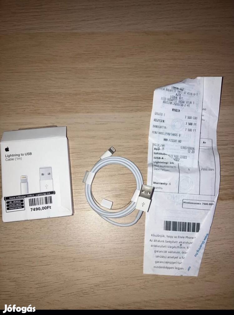 iphone töltő kábel