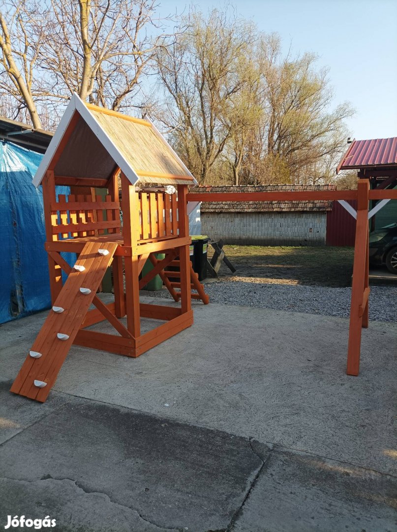 játszótér kettes gyerek hintával