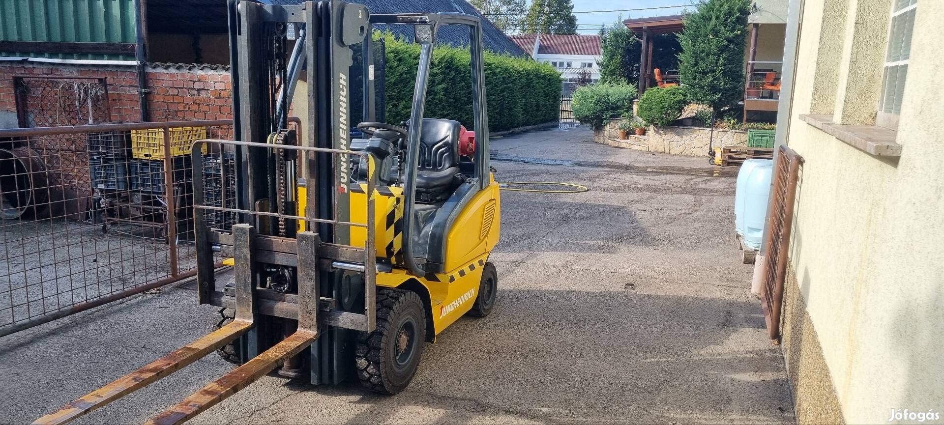jungheinrich tfg16 targonca