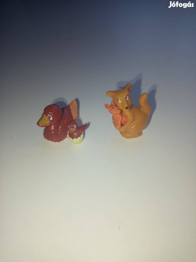 kacsa és kicsinye és kengurú és kicsinye