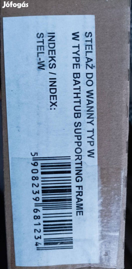 kádláb új bontatlan