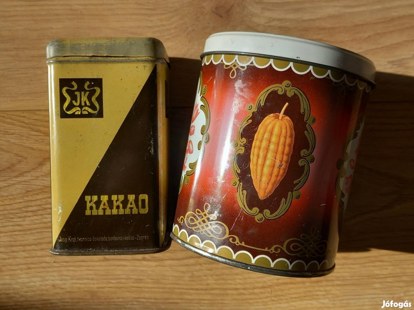 kakaós kakaó fémdoboz doboz