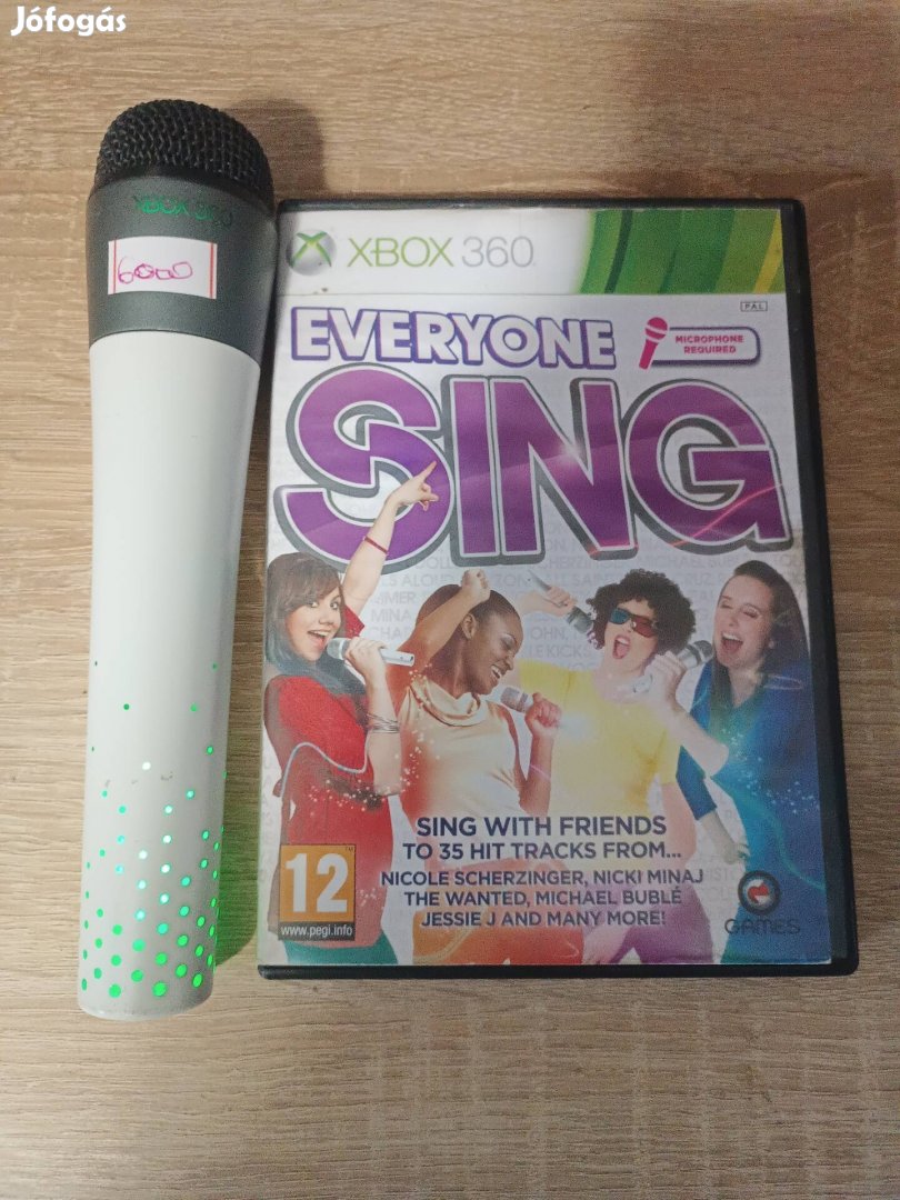 karaoke mikrofon játékkal Xbox 360 hoz 