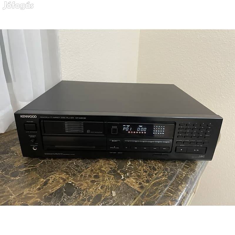 kenwood hifi  6os cd tár  lejátszó 