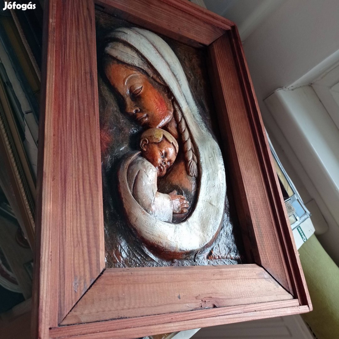 képzőművész alkotása- bőr kép