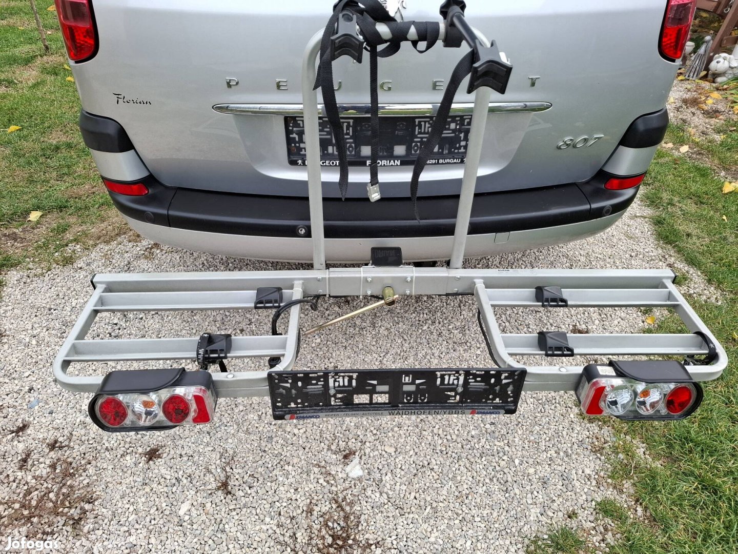 kerékpár szállító 2db kerékpár szállítására eladó!