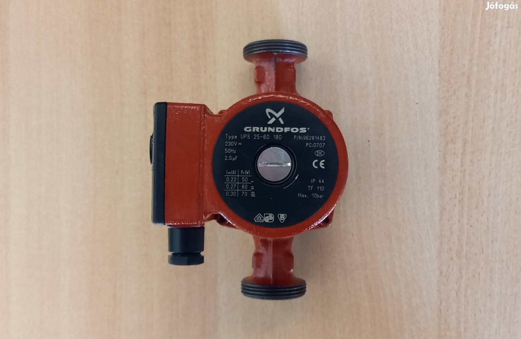 keringető szivattyu Grundfos UPS 25-60 180 Eredeti! Felujitott 