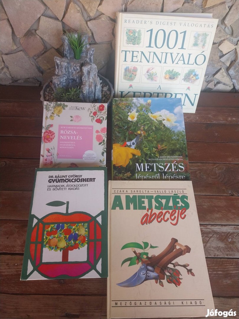 kert és metszés könyvcsomag