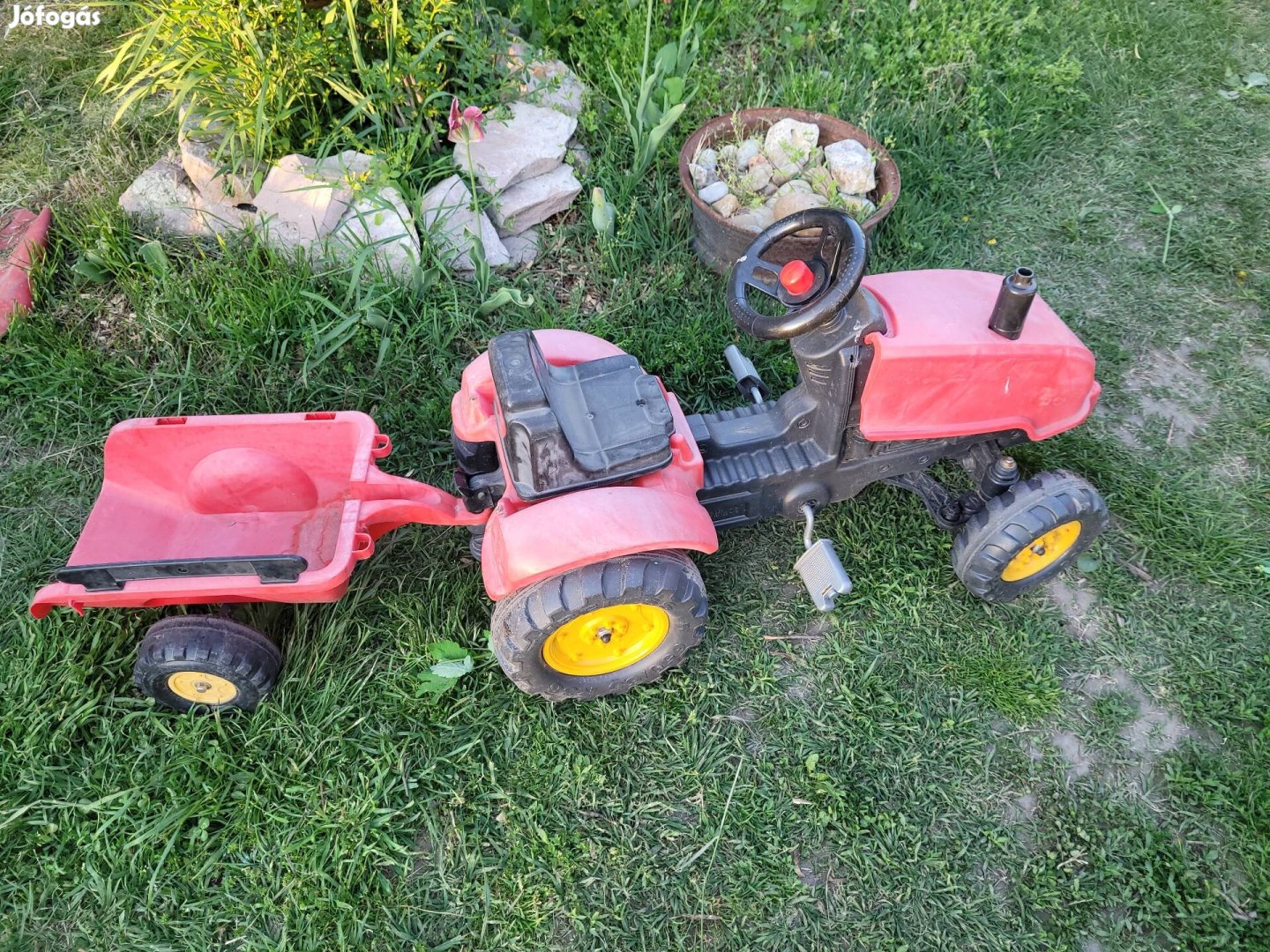 kerti traktor gyerek gyermek játék