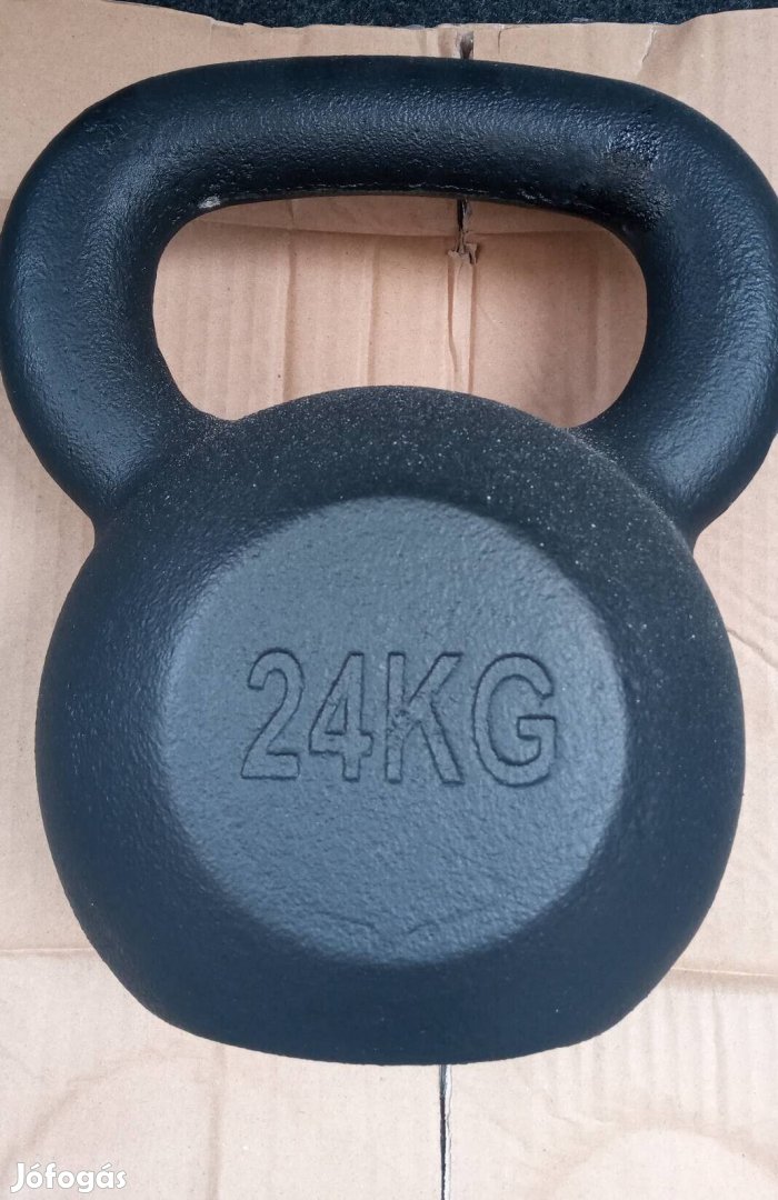 kettlebell 24kg új 