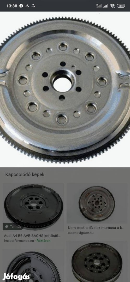 kettős tömegű lendkerék Audi VW Seat Skoda 