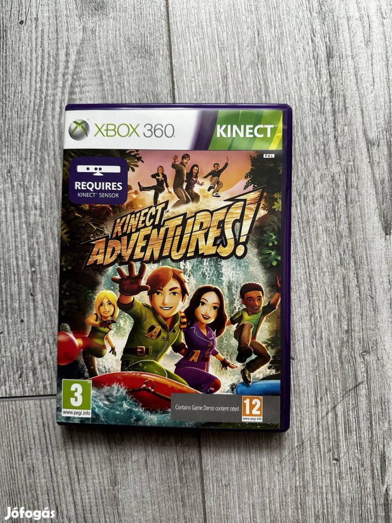 kinect adventures játék xbox 360