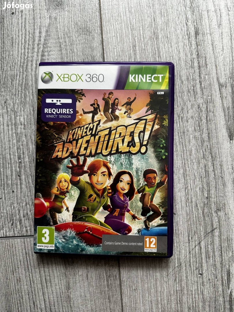 kinect adventures xbox játék