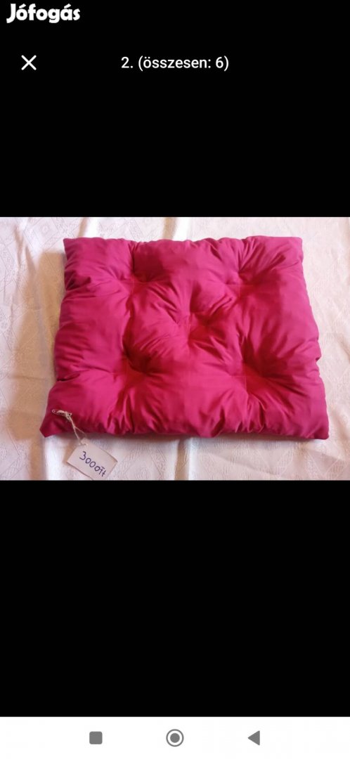 kisállat párna 50x40 cm-es méretben