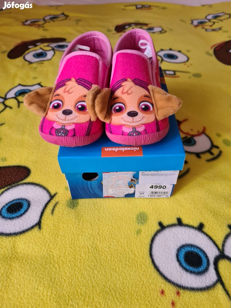 kislány Mancs őrjáratos cipő. 27-es