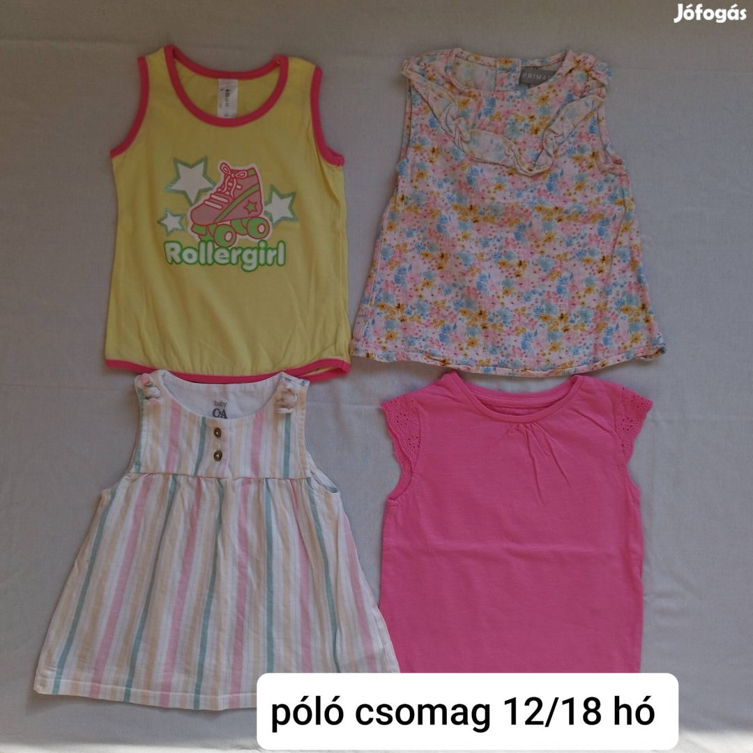 kislány póló csomag 1218 hó