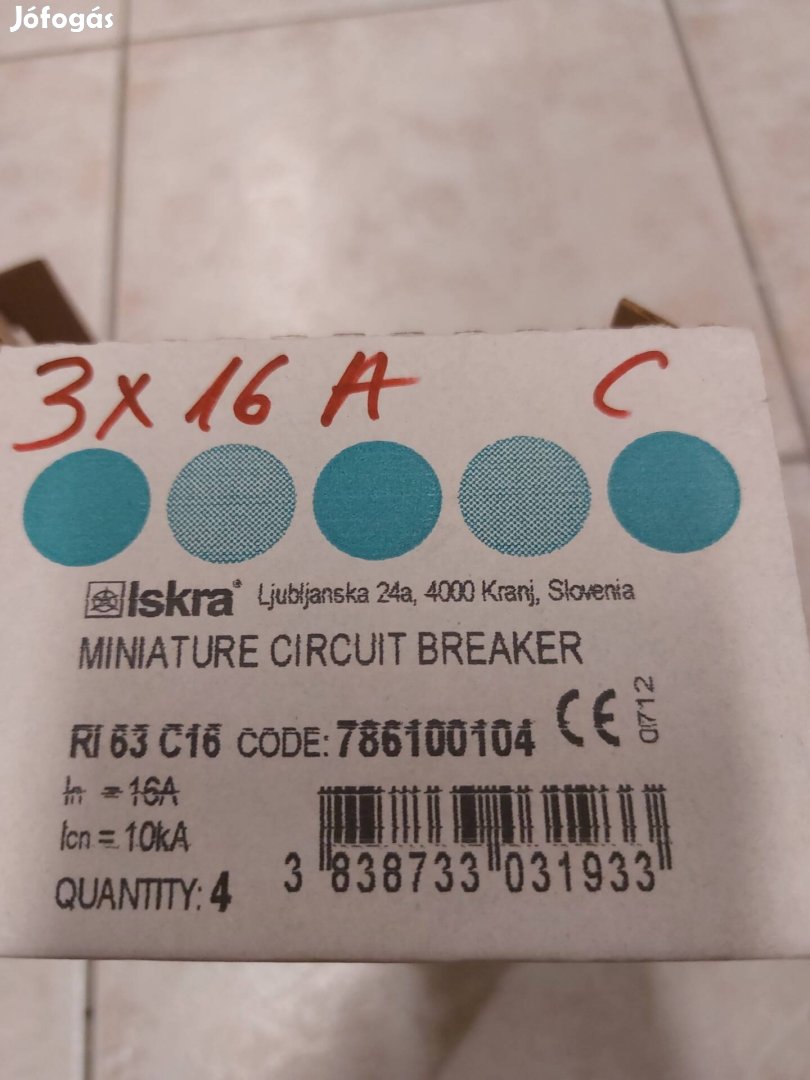 kismegszakító eladó