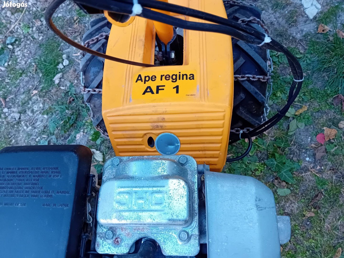 kistraktor kertitraktor kasza honda motor