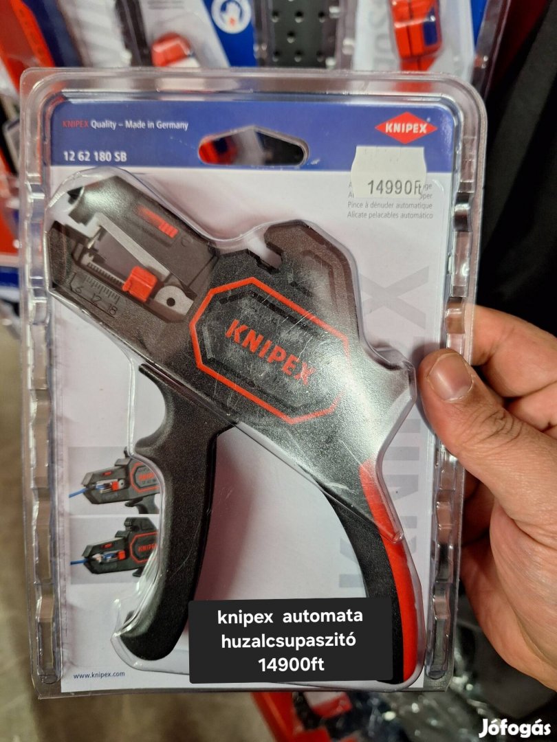 knipex  automata huzalcsupaszitó 