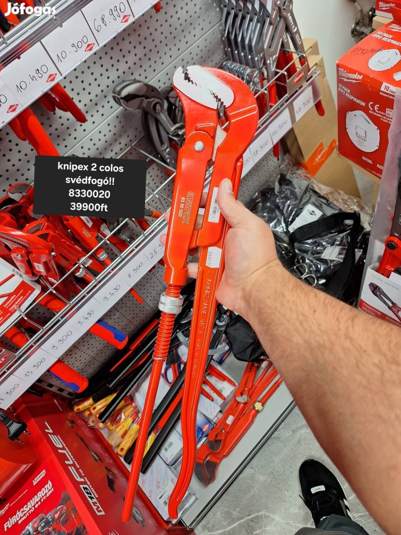 knipex  svédfogó csőfogó 2 col