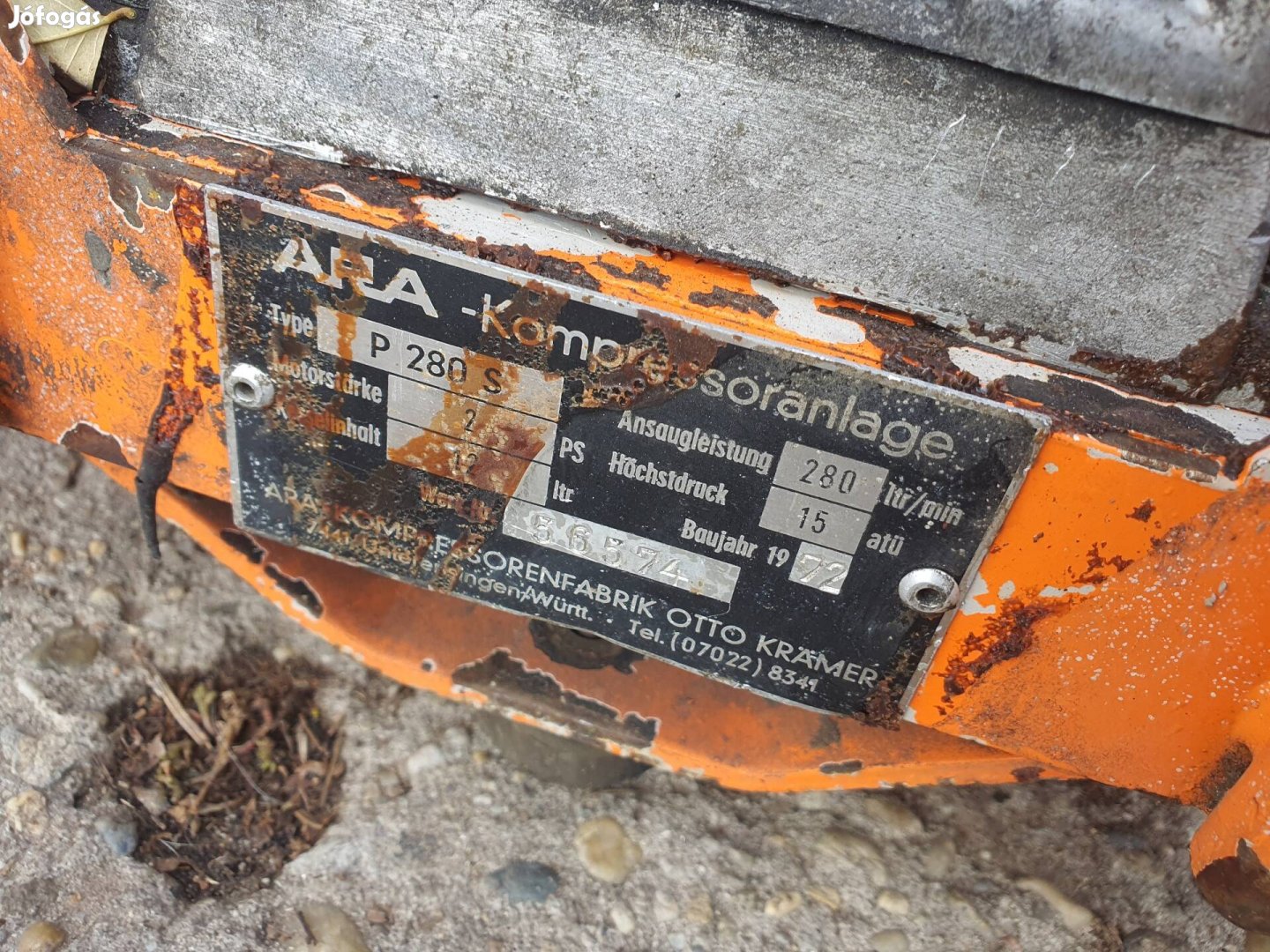 kompresszor eladó 