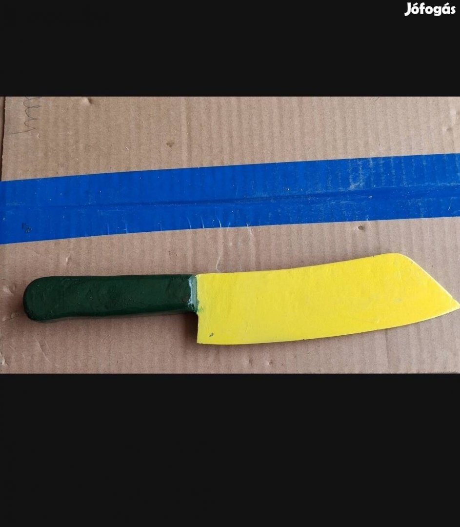 konkrétan az eladásra kínált hentesbárdról saját fotó