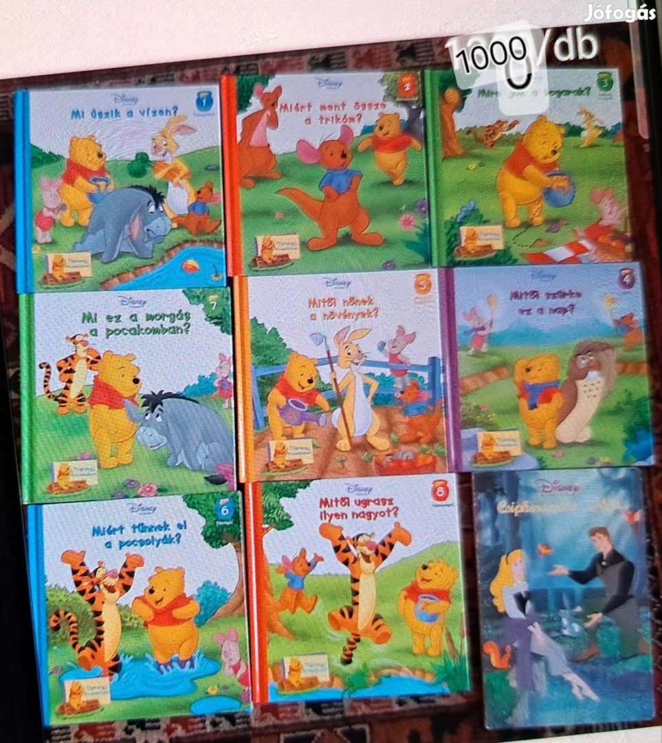 könyvek szinte újak 