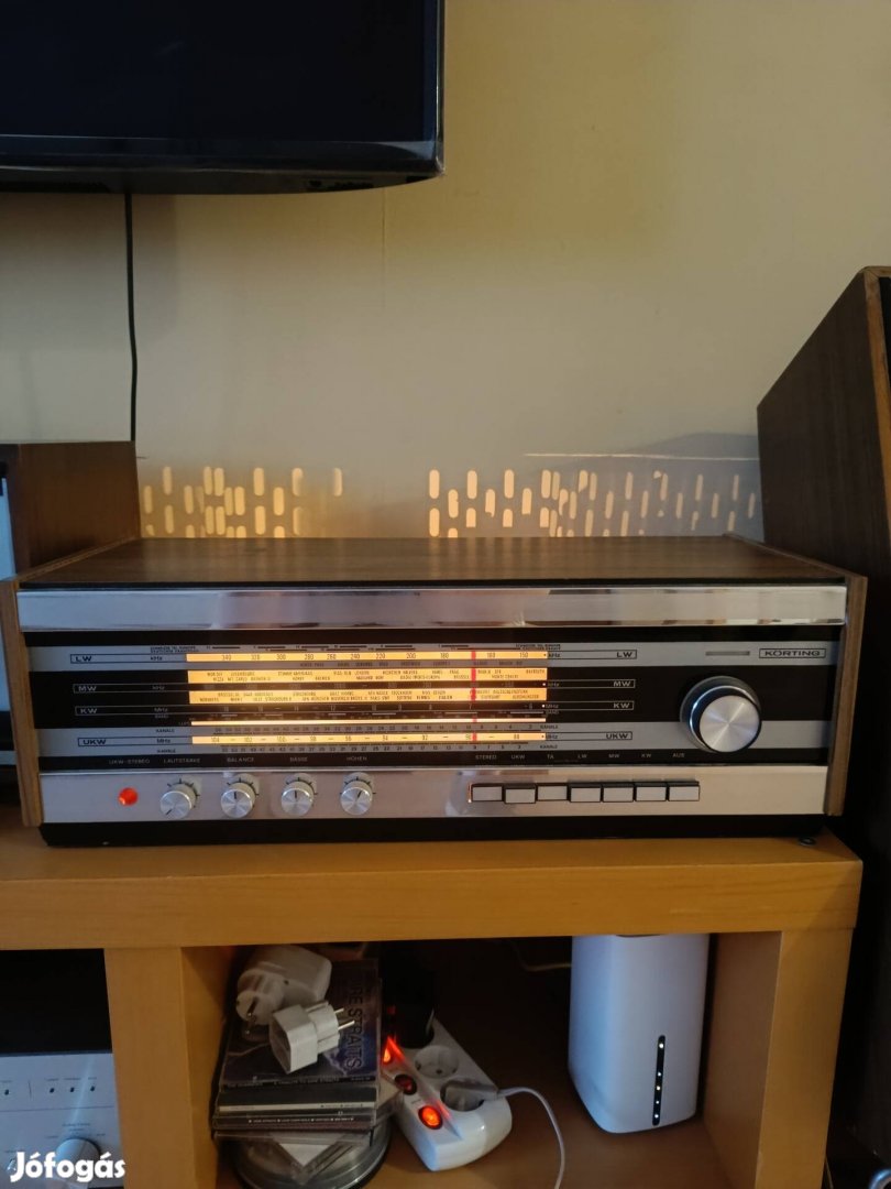 korting necerman sztereó csöves receiver 