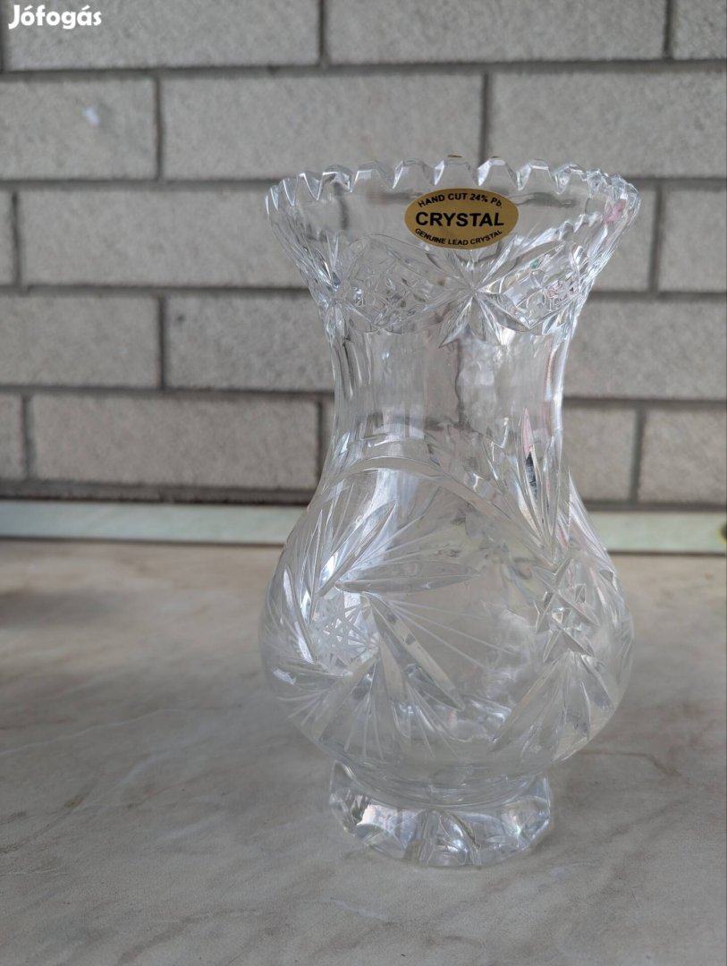 kristály váza