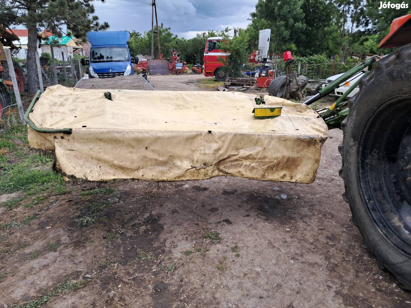 krone AM 242 fűkasza 
