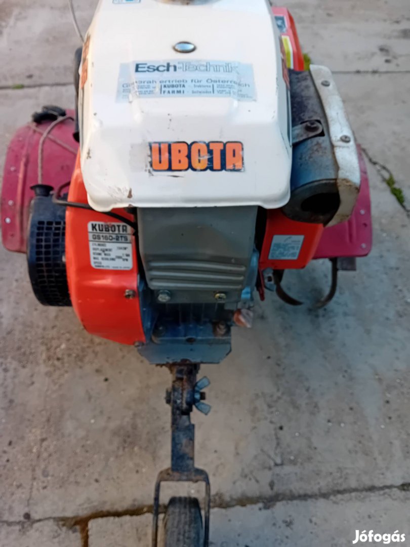 kubota kistraktor kapálógép traktor f600 honda