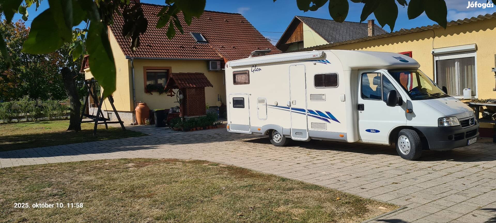 lakóautó friss műszakival eladó