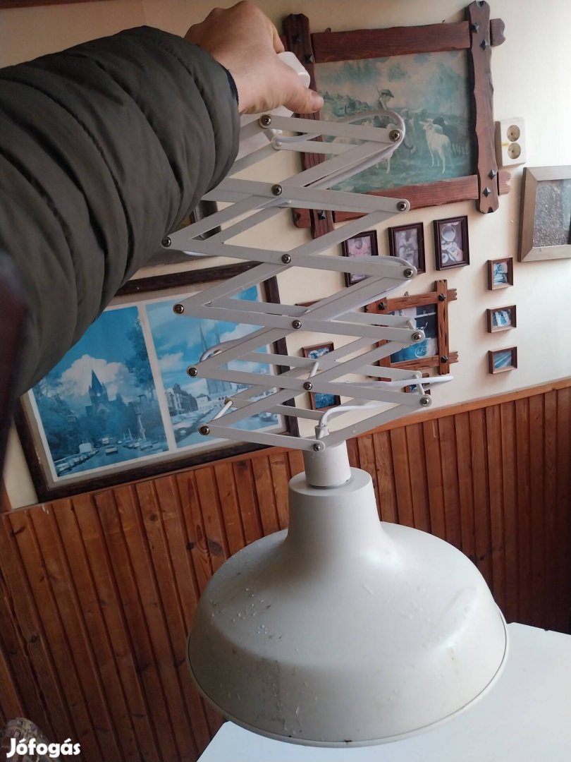 lampa csillár retro loft hangulat