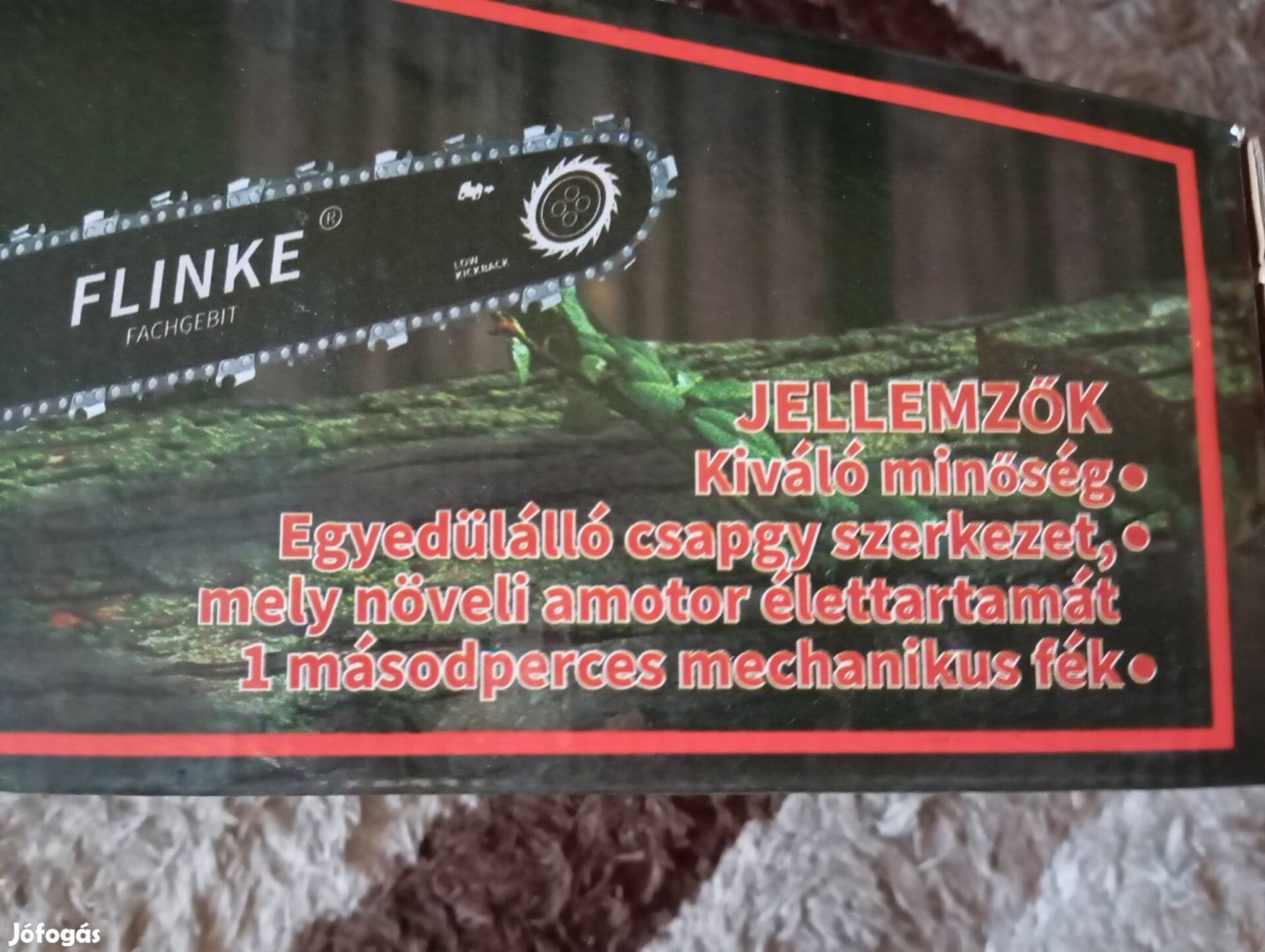 láncfűrész elektromos 