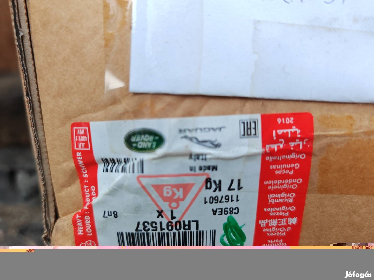 landrover gyári alufelni 8.5x20 colos új 