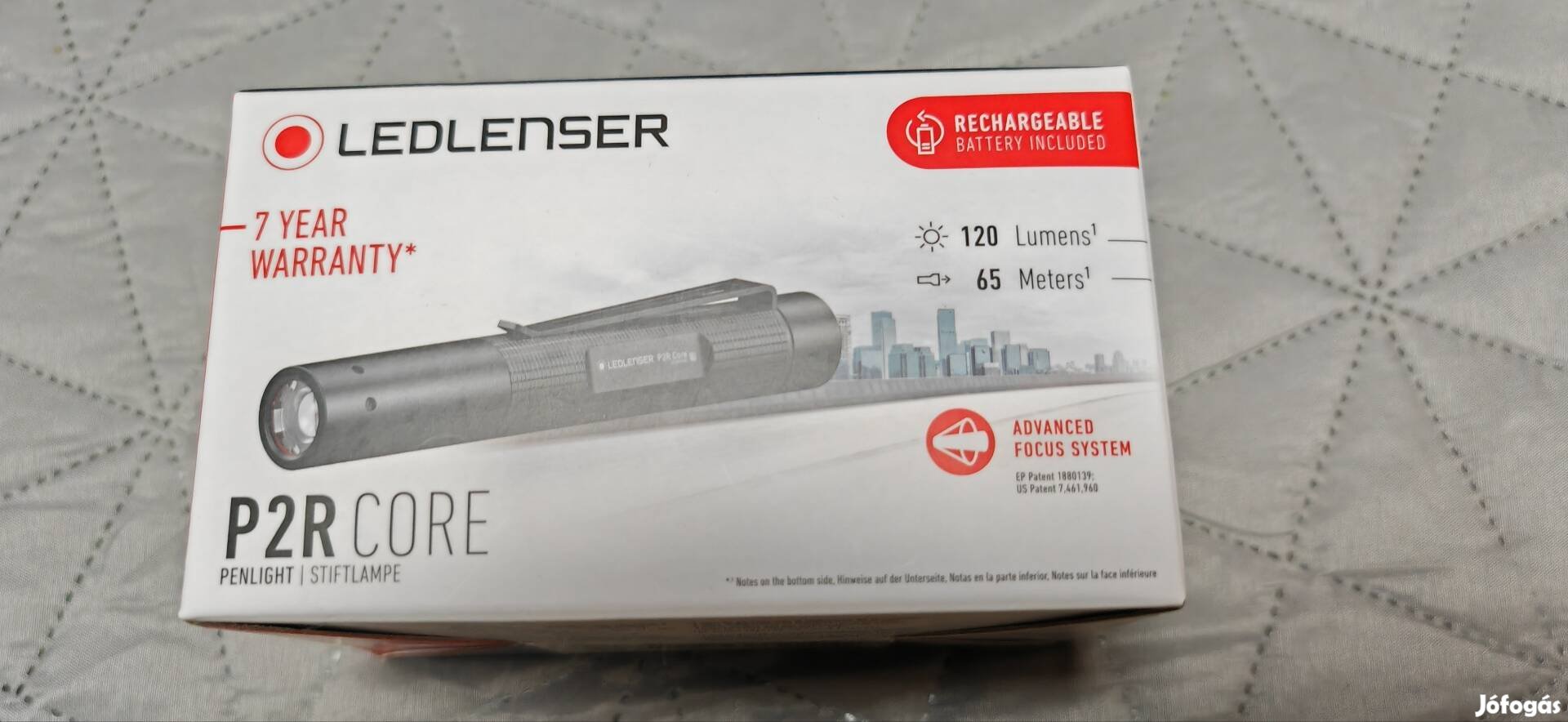 ledlenser p2r core lámpa, LED Lenser