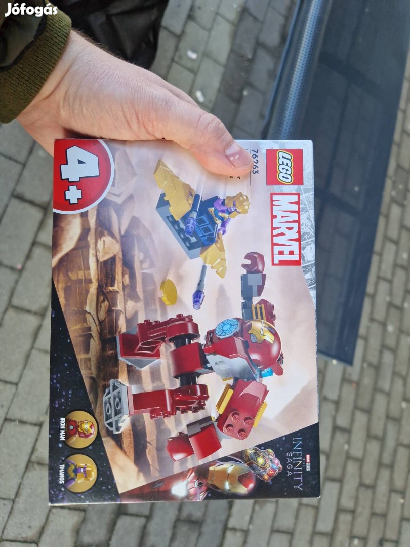 lego marvel iron man vs thanos bontatlan