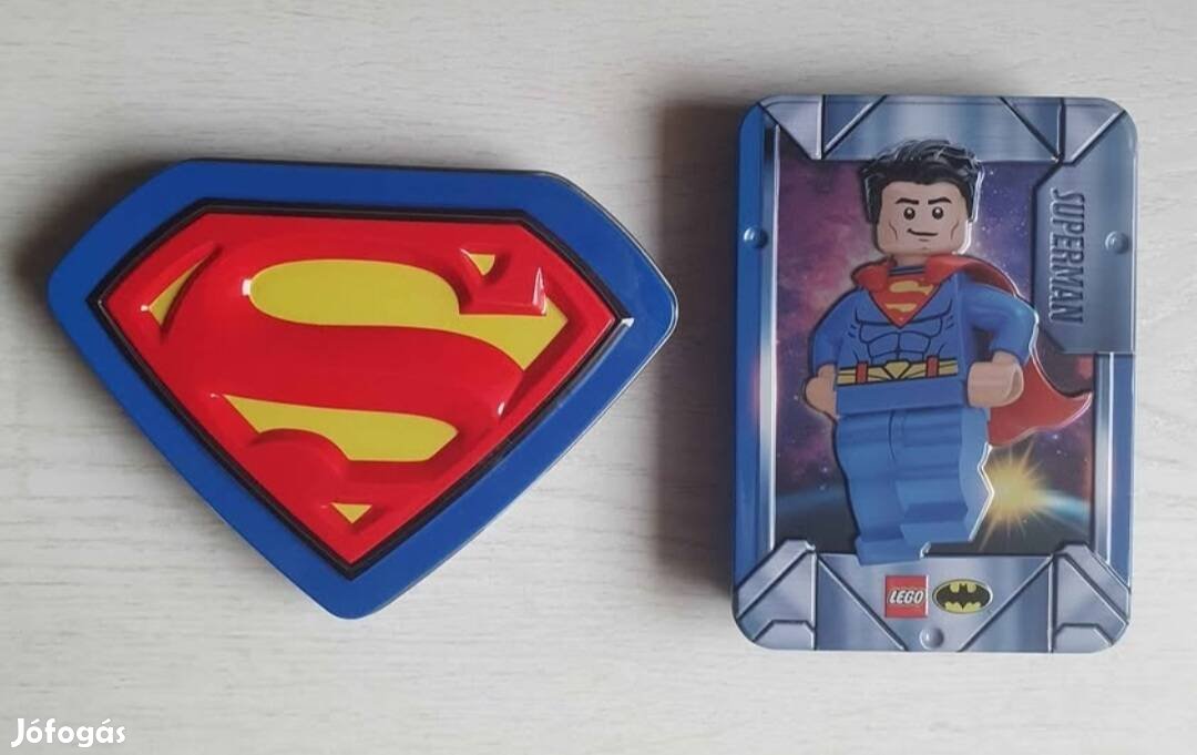 lego superman,fémdobozos