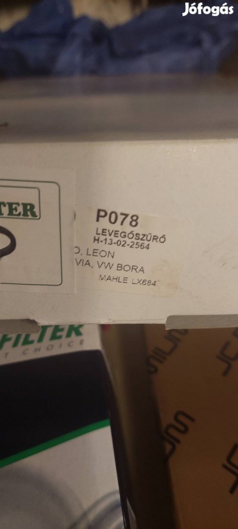 levegőszürök egybe eladó 