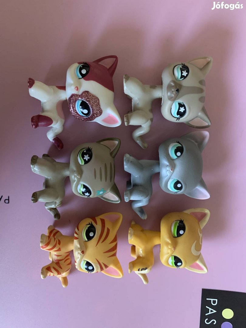 littlest pet shop (lps) állócicák