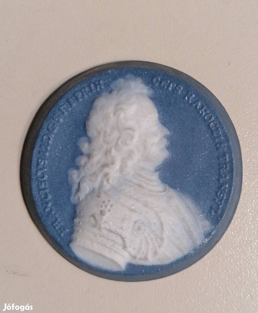 ll.Rákóczi Ferenc porcelán cameo